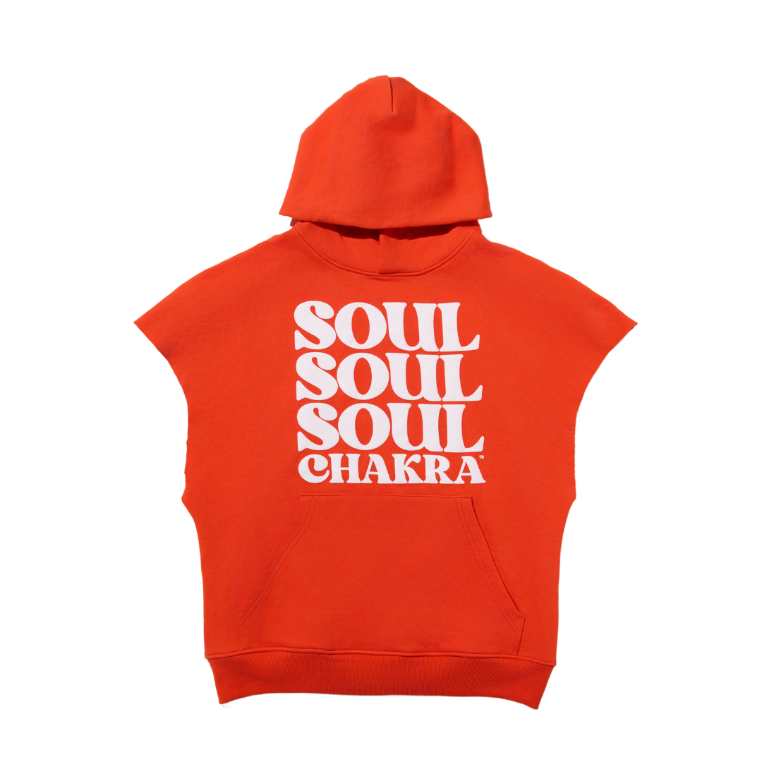 MENS CUT OFF MUSCLE HOODIE