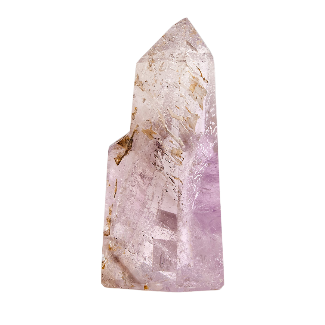 CLEAR QUARTZ With Hint of Amethyst